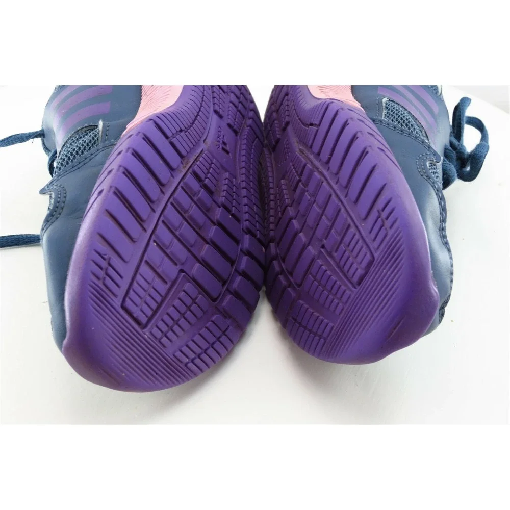adidas Youth‎ Girls Shoes Size 1 M Blue Runn Mesh